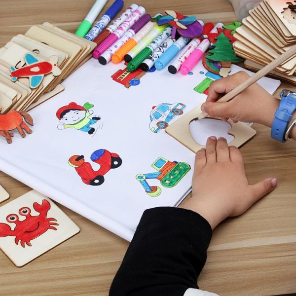 gift sets children's painting set pen coloring template animal traffic shape model creative learning educational toys for kids graffiti
gift sets children's painting set pen coloring template animal traffic shape model creative learning educational toys for kids graffiti