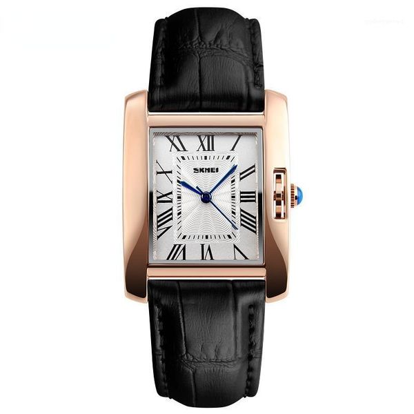 wristwatches skmei brand women quartz watch stainless steel case red genuine leather waterproof fashion casual watches lady 1191, Slivery;brown
wristwatches skmei brand women quartz watch stainless steel case red genuine leather waterproof fashion casual watches lady 1191, Slivery;brown