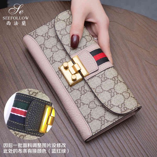 bag handbag 2021 women's wallet long leather multifunctional large capacity cowhide simple and versatile hand, Black;red
bag handbag 2021 women's wallet long leather multifunctional large capacity cowhide simple and versatile hand, Black;red