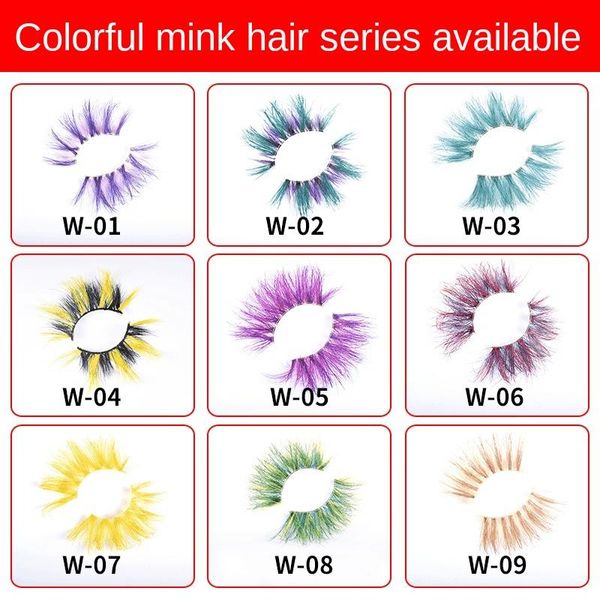 false eyelashes color mink hair natural long transparent stem stage makeup ball dazzling wholesale lashes
false eyelashes color mink hair natural long transparent stem stage makeup ball dazzling wholesale lashes