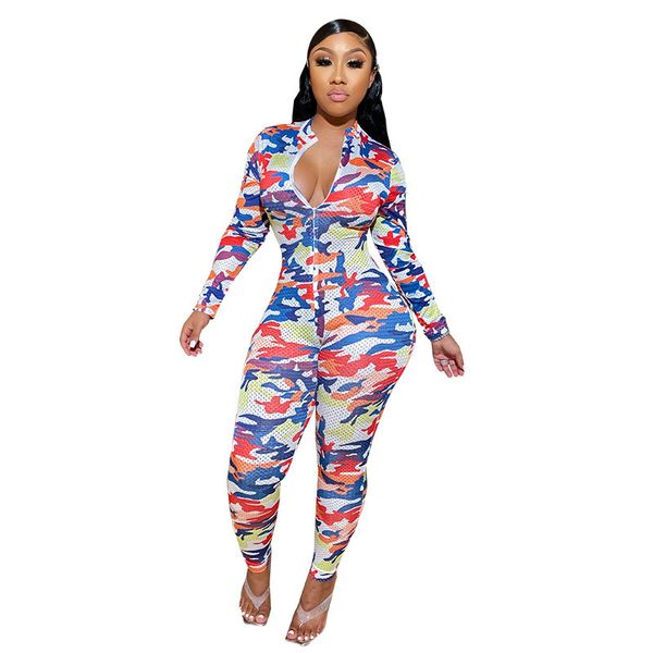 autumn fashion printing front zipper jumpsuit women casual camouflage long sleeve bodysuit woman party night club outfits 210414, Black;white
autumn fashion printing front zipper jumpsuit women casual camouflage long sleeve bodysuit woman party night club outfits 210414, Black;white