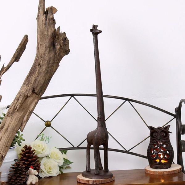 iron giraffe orament creative tissue holder vintage art decoration decorative objects & figurines
iron giraffe orament creative tissue holder vintage art decoration decorative objects & figurines