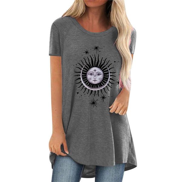 women's t-shirt sun flower print gray tshirt woman summer 2021 plus size short sleeve o-neck streetwear casual loose women t-shirts 5x, White
women's t-shirt sun flower print gray tshirt woman summer 2021 plus size short sleeve o-neck streetwear casual loose women t-shirts 5x, White