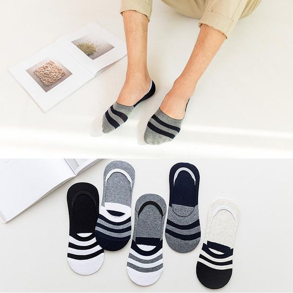 men's socks 5 pairs of summer mens invisible and ankle man fashion soft comfortable 5-color striped male cotton boat, Black
men's socks 5 pairs of summer mens invisible and ankle man fashion soft comfortable 5-color striped male cotton boat, Black