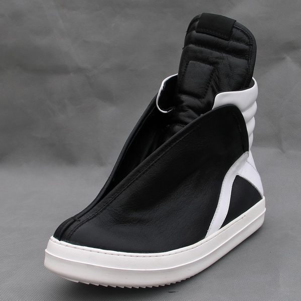 exclusive big wing genuine leather rock trainer flat boots hip high street shoes, Black
exclusive big wing genuine leather rock trainer flat boots hip high street shoes, Black