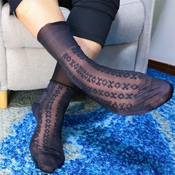 men's socks tube men's stocks business dress stockings sheer exotic formal wear suit men vintage tnt, Black
men's socks tube men's stocks business dress stockings sheer exotic formal wear suit men vintage tnt, Black