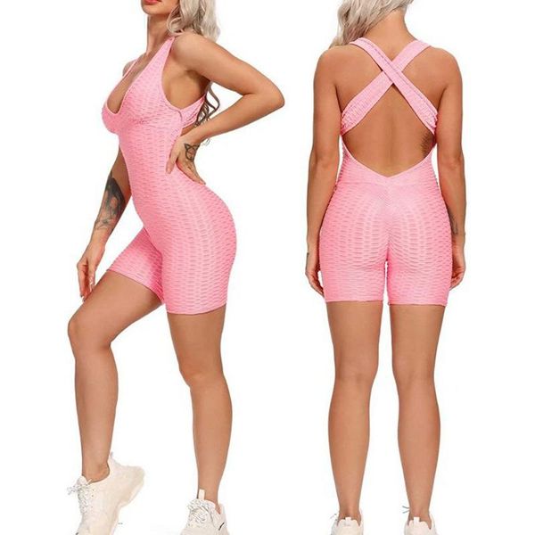 yoga outfit one piece sport clothing backless suit workout tracksuit for women running short tight sportswear gym set
yoga outfit one piece sport clothing backless suit workout tracksuit for women running short tight sportswear gym set
