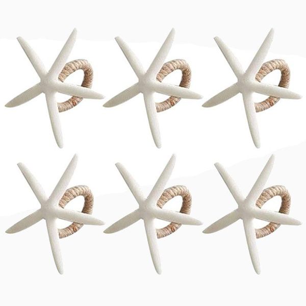 napkin rings set of 6, sea star ring for starfish serviette tables, wedding, birthday, banquet, christmas
napkin rings set of 6, sea star ring for starfish serviette tables, wedding, birthday, banquet, christmas