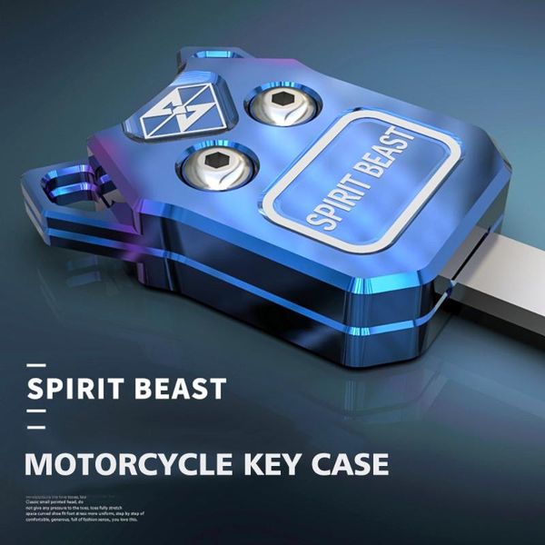 theft protection spirit beast motorcycle key cover case shell cnc aluminum alloy
theft protection spirit beast motorcycle key cover case shell cnc aluminum alloy