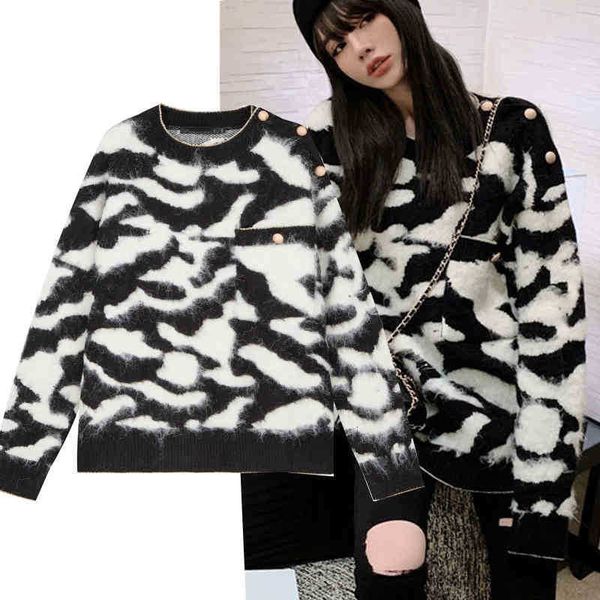 women's sweaters long sweater women button up loose casual o-neck leopard autumn winter warm thick mohair knitted pullover jumper qoyu, White;black
women's sweaters long sweater women button up loose casual o-neck leopard autumn winter warm thick mohair knitted pullover jumper qoyu, White;black