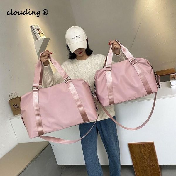 fashion large travel bag women cabin tote handbag nylon waterproof shoulder weekend gym female duffel bags
fashion large travel bag women cabin tote handbag nylon waterproof shoulder weekend gym female duffel bags