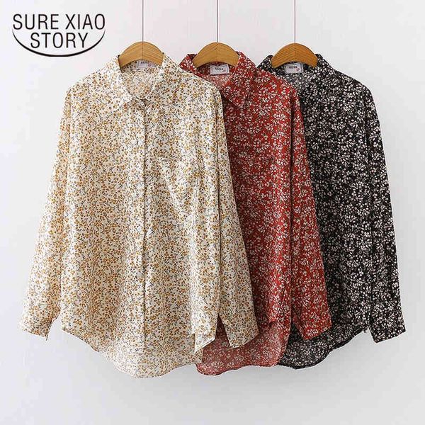 autumn fashion vintage chiffon womens blouse floral long sleeve shirts korean cardigan blouses women casual blusas 11329 210415, White
autumn fashion vintage chiffon womens blouse floral long sleeve shirts korean cardigan blouses women casual blusas 11329 210415, White