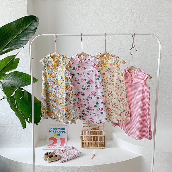 baby girl cheongsam dress children's girls national wind cotton sjort sleeve toddler floral 2 3 4 5 6 year girl's dresses, Red;yellow
baby girl cheongsam dress children's girls national wind cotton sjort sleeve toddler floral 2 3 4 5 6 year girl's dresses, Red;yellow