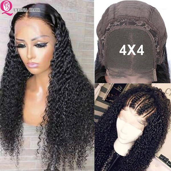 curly frontal wig 30 inch human hair 13x4 lace front preplucked 4x4 closure remy brazilian wigs for black women1, Black;brown
curly frontal wig 30 inch human hair 13x4 lace front preplucked 4x4 closure remy brazilian wigs for black women1, Black;brown