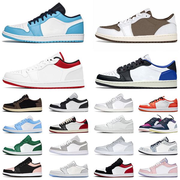 1 1s low jumpman basketball shoes mens womens unc wolf grey black toe crimson tint panda shattered designer sports sneakers trainers
1 1s low jumpman basketball shoes mens womens unc wolf grey black toe crimson tint panda shattered designer sports sneakers trainers