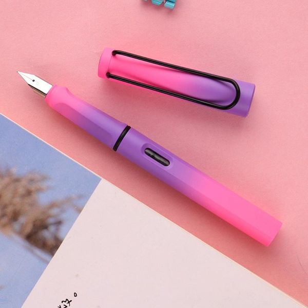 fountain pens piston-filled pen gradient color design refillable fine medium nibs ideal for students writing practing
fountain pens piston-filled pen gradient color design refillable fine medium nibs ideal for students writing practing