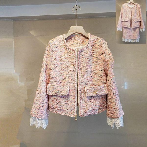 tailor shop custom made 2021 autumn and winter high-end short celebrity small fragrant woolen coat women's jackets, Black;brown
tailor shop custom made 2021 autumn and winter high-end short celebrity small fragrant woolen coat women's jackets, Black;brown