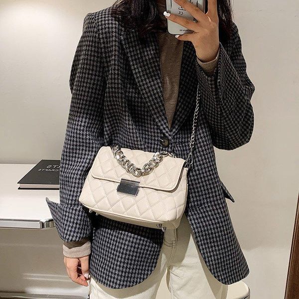 evening bags urban simple lingge shoulder bag high texture korean fashion versatile leisure soft leather chain messenger small square
evening bags urban simple lingge shoulder bag high texture korean fashion versatile leisure soft leather chain messenger small square