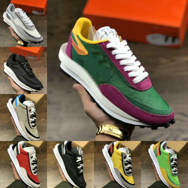 2021 mens running sports shoes fashion ldv waffle women waffle racer black white nylon summit multi pine green trainers varsity sneakers a29
2021 mens running sports shoes fashion ldv waffle women waffle racer black white nylon summit multi pine green trainers varsity sneakers a29