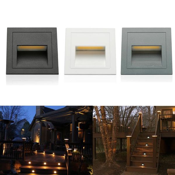 outdoor wall plinth stair step light corridor corner lamp aluminum recessed footlight +embedded box warm white cool lamps
outdoor wall plinth stair step light corridor corner lamp aluminum recessed footlight +embedded box warm white cool lamps