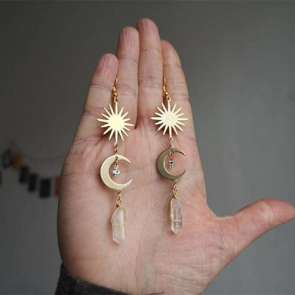 dangle & chandelier boho witchy sun magical angel moon earrings crescent phase celestial crystal hippie statement jewelry women gift fashion, Silver
dangle & chandelier boho witchy sun magical angel moon earrings crescent phase celestial crystal hippie statement jewelry women gift fashion, Silver