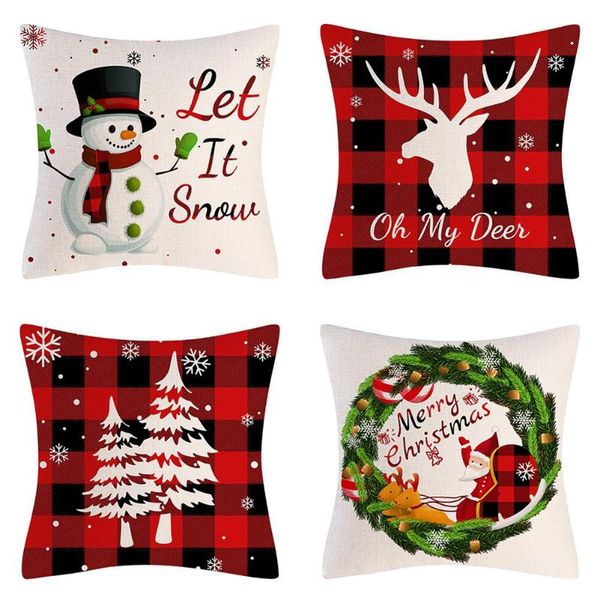 pillow case christmas decor covers 4 snowman 18x18 inch holiday rustic linen for sofa living ro 
pillow case christmas decor covers 4 snowman 18x18 inch holiday rustic linen for sofa living ro