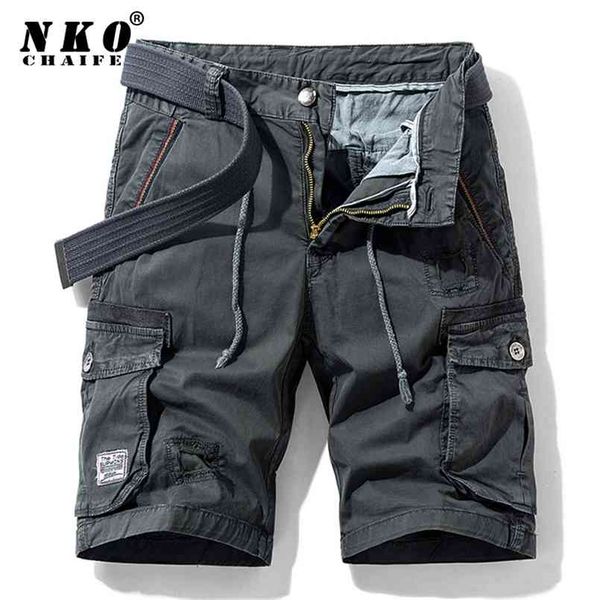 chaifenko summer cotton cargo shorts men casual multi-pocket military pants loose work army tactical 210716, White;black
chaifenko summer cotton cargo shorts men casual multi-pocket military pants loose work army tactical 210716, White;black