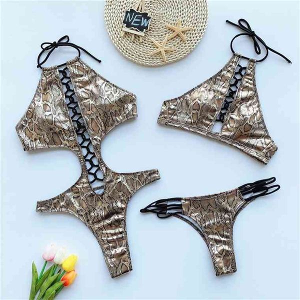 snake high ne tank crop bikini cut out hollow bikinis set 2021 summer bright leather swimsuit swimwear womenby air
snake high ne tank crop bikini cut out hollow bikinis set 2021 summer bright leather swimsuit swimwear womenby air