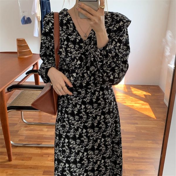 casual dresses prom femme florals color-hit printed high street gentle full sleeves loose all match fashion long es vestidos yjky, Black;gray
casual dresses prom femme florals color-hit printed high street gentle full sleeves loose all match fashion long es vestidos yjky, Black;gray