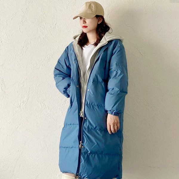 women's down & parkas women winter jacket fashion warm solid duck coat thicken hooded korean style overcoat, Black
women's down & parkas women winter jacket fashion warm solid duck coat thicken hooded korean style overcoat, Black