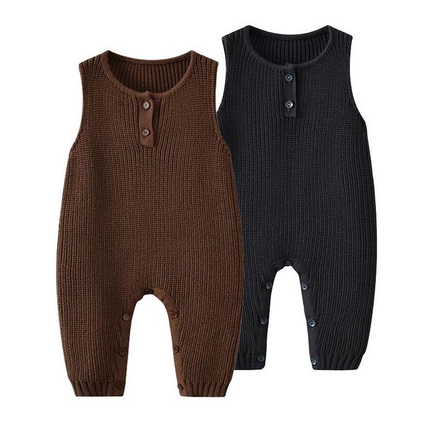 jumpsuits baby rompers sleeveless born infant kids sweaters one piece cotton knit toddler boy girl outfits fall winter, Blue
jumpsuits baby rompers sleeveless born infant kids sweaters one piece cotton knit toddler boy girl outfits fall winter, Blue