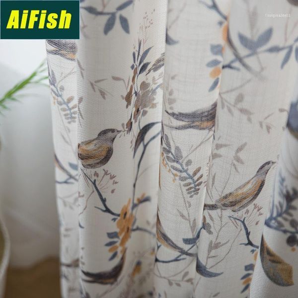 american pastoral country high-quality cotton linen printing bird bedroom living room blackout decorative curtains zh044-311
american pastoral country high-quality cotton linen printing bird bedroom living room blackout decorative curtains zh044-311