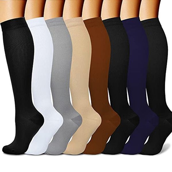 compression stockings men women hiking running socks 20-30 mmhg flight pregnancy swollen varicose veins marathon sports, Black
compression stockings men women hiking running socks 20-30 mmhg flight pregnancy swollen varicose veins marathon sports, Black