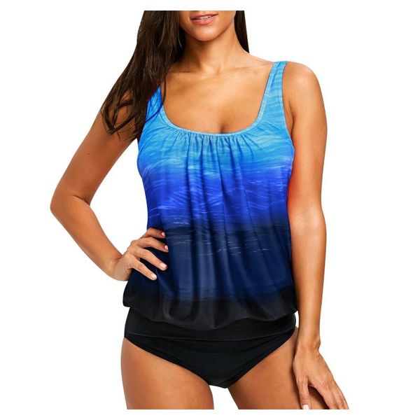 women's swimwear women printed swimsuit vintage backless tankini set female summer beach high waist two pieces bathing suit swim, White;black
women's swimwear women printed swimsuit vintage backless tankini set female summer beach high waist two pieces bathing suit swim, White;black