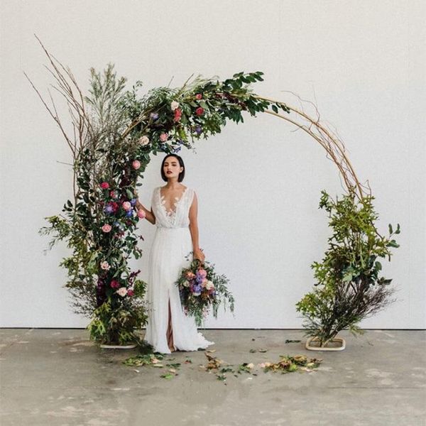 party decoration outdoor wedding round ring backdrop double arch stand arc stage background circle door
party decoration outdoor wedding round ring backdrop double arch stand arc stage background circle door