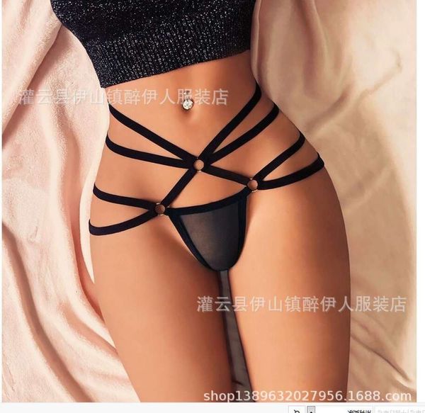 lingerie ribbon cross women's perspective temptation transparent thong, Black;pink
lingerie ribbon cross women's perspective temptation transparent thong, Black;pink