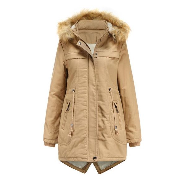 Women's Down & Parkas Winter Clothes jacket Cotton Padded Short Khaki pink Korean Loose Bread Coat chaquetas de mujer KF0O, Black
Women's Down & Parkas Winter Clothes jacket Cotton Padded Short Khaki pink Korean Loose Bread Coat chaquetas de mujer KF0O, Black