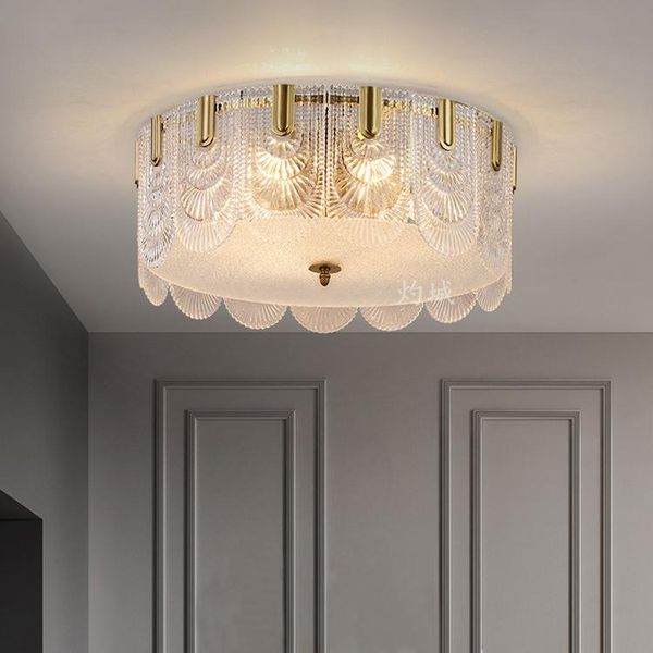 ceiling lights handmade glass lamp post-modern light luxury all-copper bedroom model room
ceiling lights handmade glass lamp post-modern light luxury all-copper bedroom model room