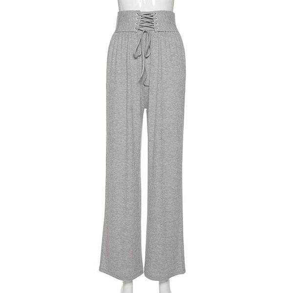 women's pants & capris autumn women high waist straps slim wide leg casual trousers, Black;white
women's pants & capris autumn women high waist straps slim wide leg casual trousers, Black;white