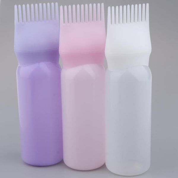3pcs purple/white/pink empty plastic hair dye applicator dispensing brush salon coloring bottle comb 60ml storage bottles & jars
3pcs purple/white/pink empty plastic hair dye applicator dispensing brush salon coloring bottle comb 60ml storage bottles & jars