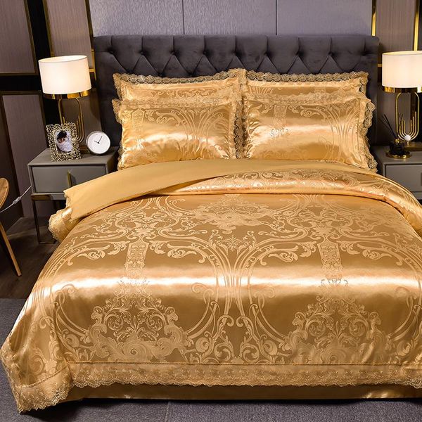 bedding sets drop wedding duvet cover set jacquard lace pillowcase (3pcs no bedsheet )european luxury gold camel color
bedding sets drop wedding duvet cover set jacquard lace pillowcase (3pcs no bedsheet )european luxury gold camel color