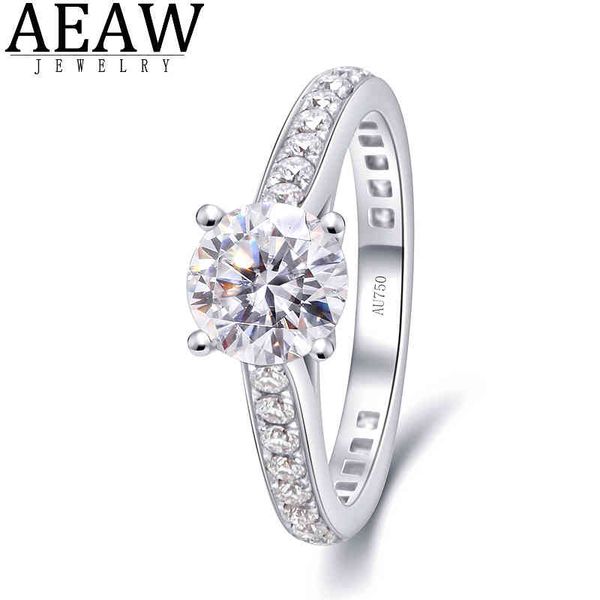 d color 0.8carat 6mm round brilliant cut moissanite engagement halo style 2/3 eternity ring for women plated 14k gold, Slivery;golden
d color 0.8carat 6mm round brilliant cut moissanite engagement halo style 2/3 eternity ring for women plated 14k gold, Slivery;golden