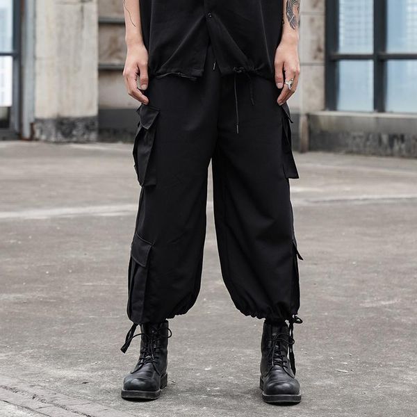 men's pants male streetwear hip hop black ankle length pant jogger sweatpants men multi-pocket loose straight drawstring casual cargo
men's pants male streetwear hip hop black ankle length pant jogger sweatpants men multi-pocket loose straight drawstring casual cargo