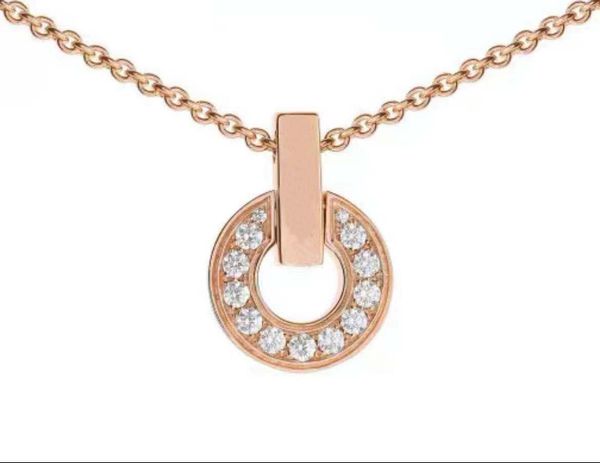 fashion luxury diamond necklace classic disc pendant with exquisite gift box packaging, Silver
fashion luxury diamond necklace classic disc pendant with exquisite gift box packaging, Silver