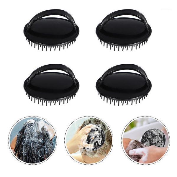 4pcs shampoo brushes hair scalp massager care brush1, Silver
4pcs shampoo brushes hair scalp massager care brush1, Silver