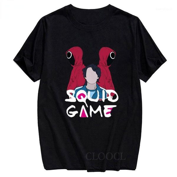 men's t-shirts cloocl squid game t-shirt round six halloween printed men women tees casual streetwear short sleeve 100% cotton 1, White;black
men's t-shirts cloocl squid game t-shirt round six halloween printed men women tees casual streetwear short sleeve 100% cotton 1, White;black