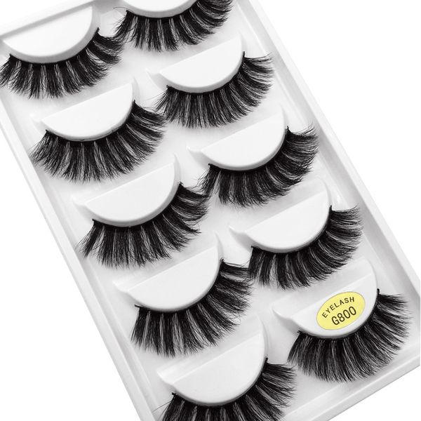 mink eyelashes g800 false eyelash 3-d thick lashes 5 pairs neutral packaging g807 are mixing styles each style has different length for opti
mink eyelashes g800 false eyelash 3-d thick lashes 5 pairs neutral packaging g807 are mixing styles each style has different length for opti