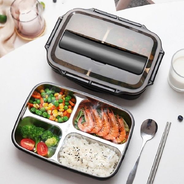 dinnerware sets guret portable 304 stainless steel insulation lunch box compartment japanese-style bento office separated microwave heating
dinnerware sets guret portable 304 stainless steel insulation lunch box compartment japanese-style bento office separated microwave heating