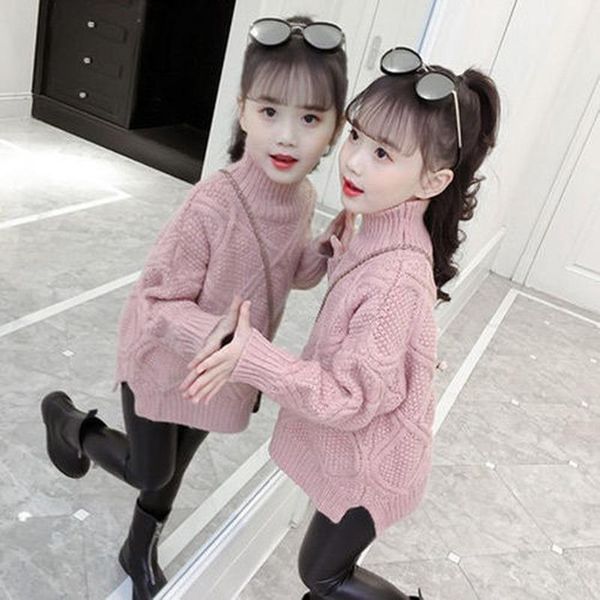 pullover girls sweaters 2021 casual spring and autumn clothing sweater thickened mid-length bottoming 10-12 year old, Blue
pullover girls sweaters 2021 casual spring and autumn clothing sweater thickened mid-length bottoming 10-12 year old, Blue