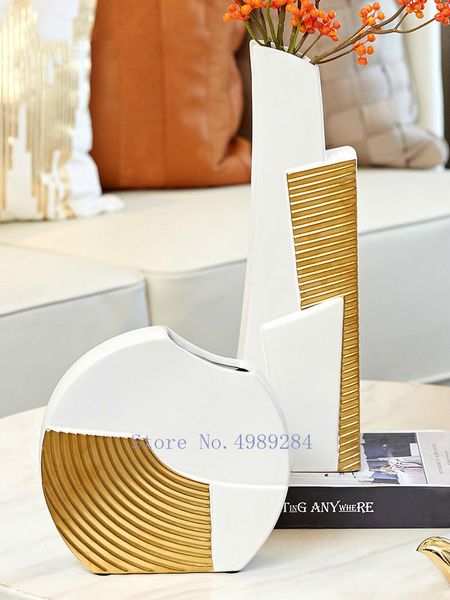vases modern home ceramic vase golden geometric creativity flower arrangement living room deskdecorations
vases modern home ceramic vase golden geometric creativity flower arrangement living room deskdecorations